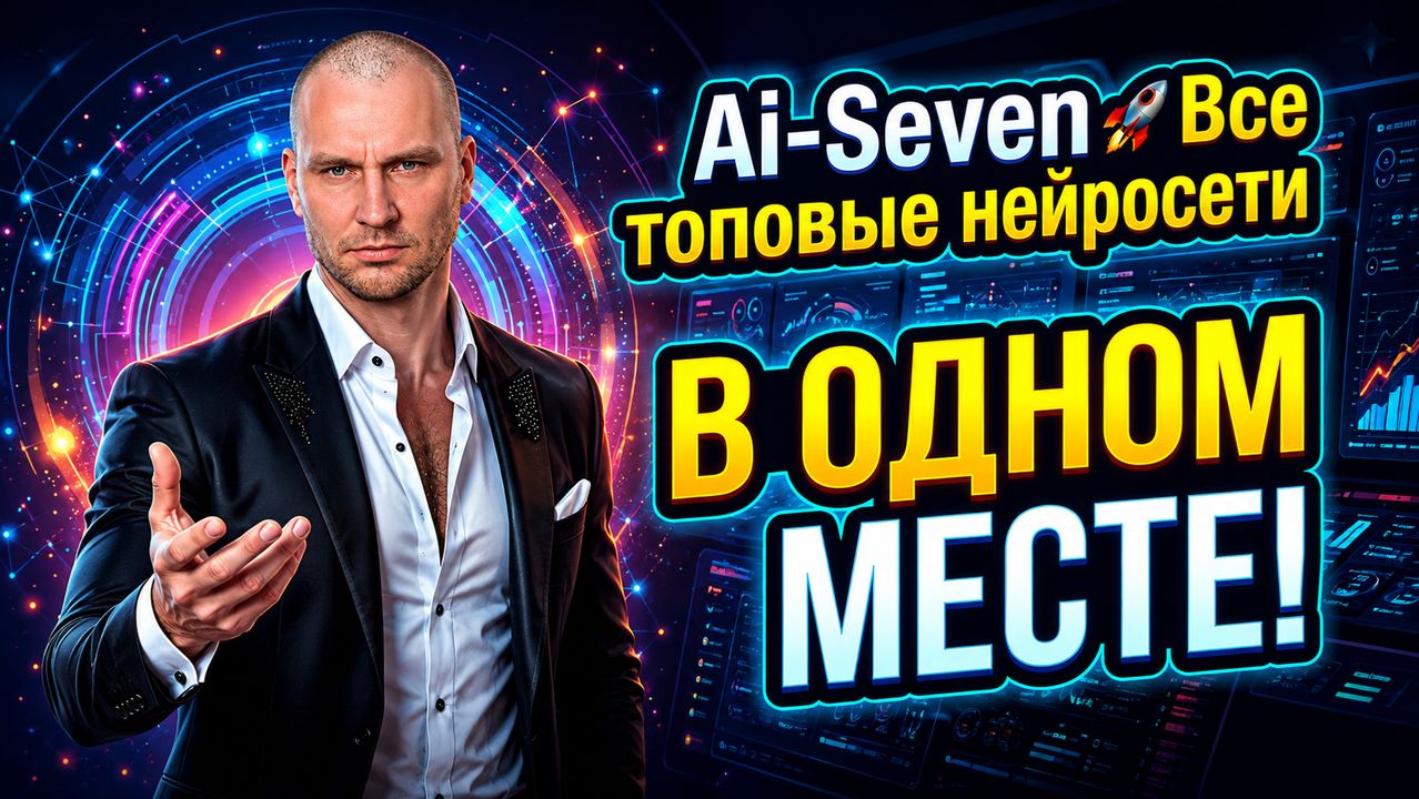 Ai-Seven — 🚀 все топовые нейросети в одном месте!