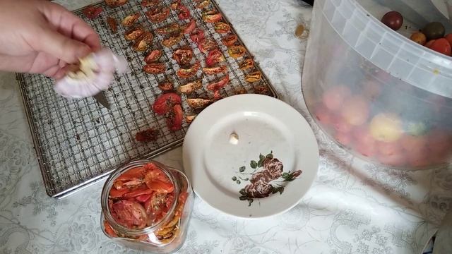 Пионовая дача с огурцами и помидорами