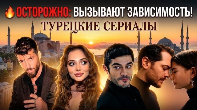 ТОП-5 ТУРЕЦКИХ СЕРИАЛОВ, КОТОРЫЕ ВЫЗЫВАЮТ ЗАВИСИМОСТЬ