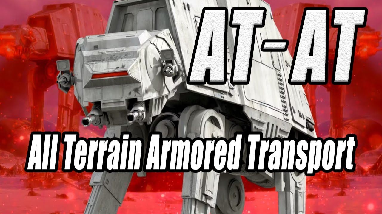 Всё про шагоход АТ-АТ (All Terrain Armored Transport)