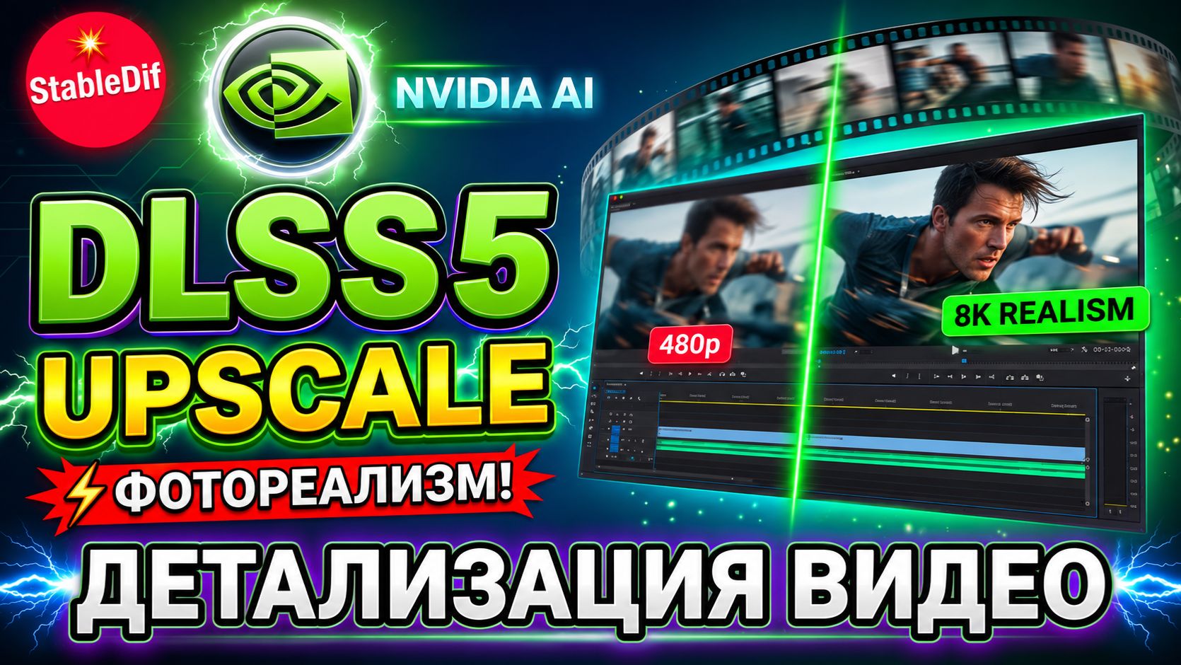 DLSS 5 для видео апскейла