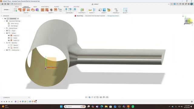 Learn This ONE Trick For Smooth Wing Fuselage Transitions Fusion 360 Surface Modeling For Beginners