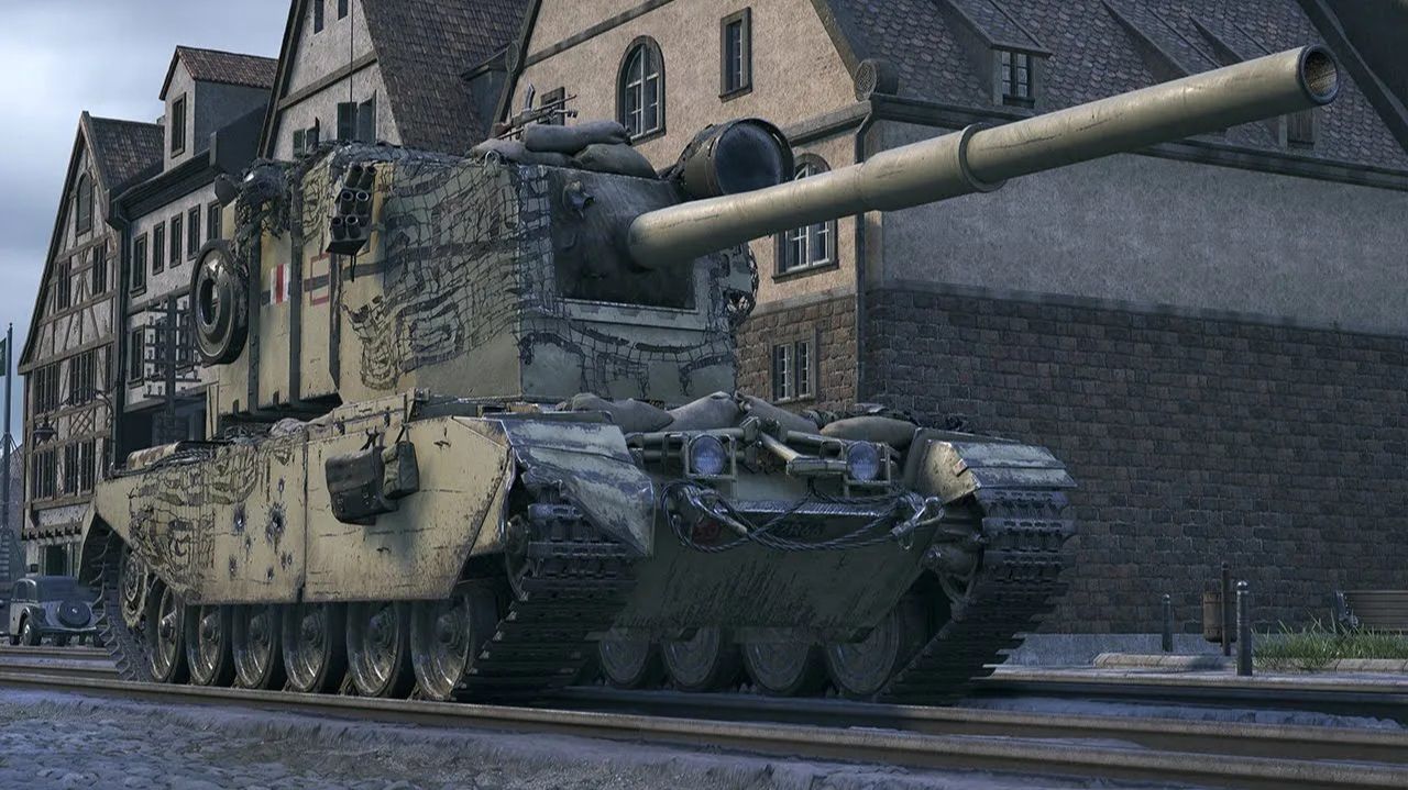 FV4005 Stage II - 5 Кил 9,8К Дамаг