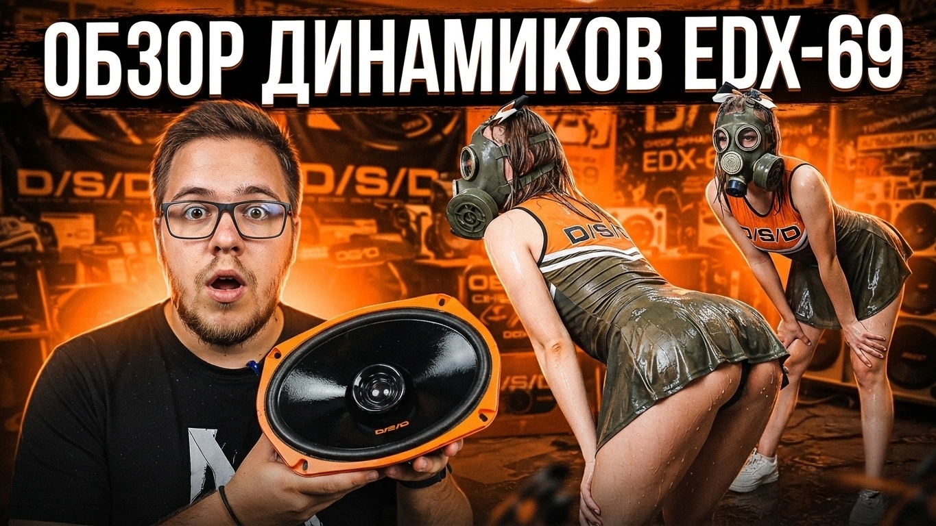 ОБЗОР И ПРОСЛУШКА ДИНАМИКОВ D/S/D EDX-69 ОВАЛЫ ДЛЯ ПРОКАЧКИ ВАШЕЙ ПОЛКИ