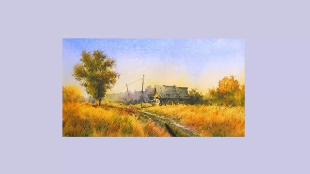 Демонстрация акварельной живописи от Whispering Colors