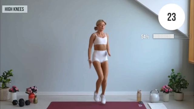 DAY 13 Back To Basics - 30 MIN FULL BODY HIIT Workout - No Equipment - Beginner Friendly