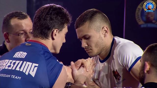 Artur Makarov Vs Daniel Procopciuc Euroarm Championship 2017 Right Hand 70 Kg Final