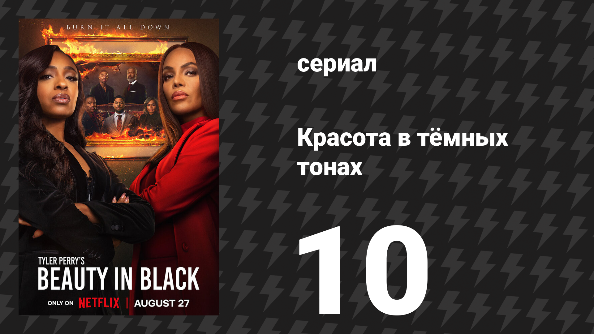 Красота в тёмных тонах 1 сезон 10 серия «Борьба за власть» (сериал, 2024)