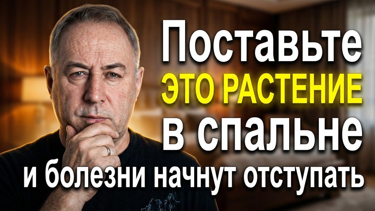 Многие его не любят, но оно творит чудеса! Поставьте ЭТО РАСТЕНИЕ в спальне и болезни начнут отступа