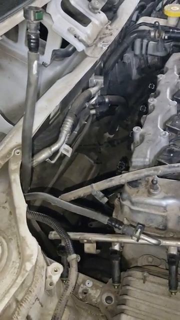 снятие стартера Jeep Cherokee Trailhawk 2,4 Multiair