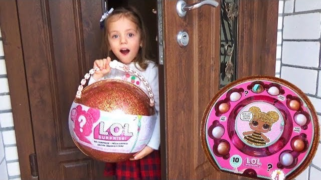 ОГРОМНЫЙ ЗОЛОТОЙ ШАР LOL Dolls Куклы ЛОЛ Питомцы LoL Pets Surprise