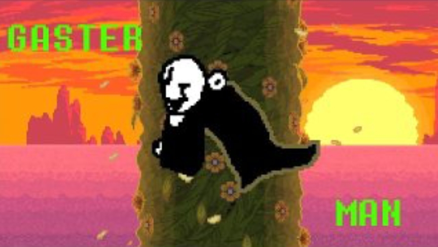 GASTER MAN (Дельтарун Flower Man пародия)