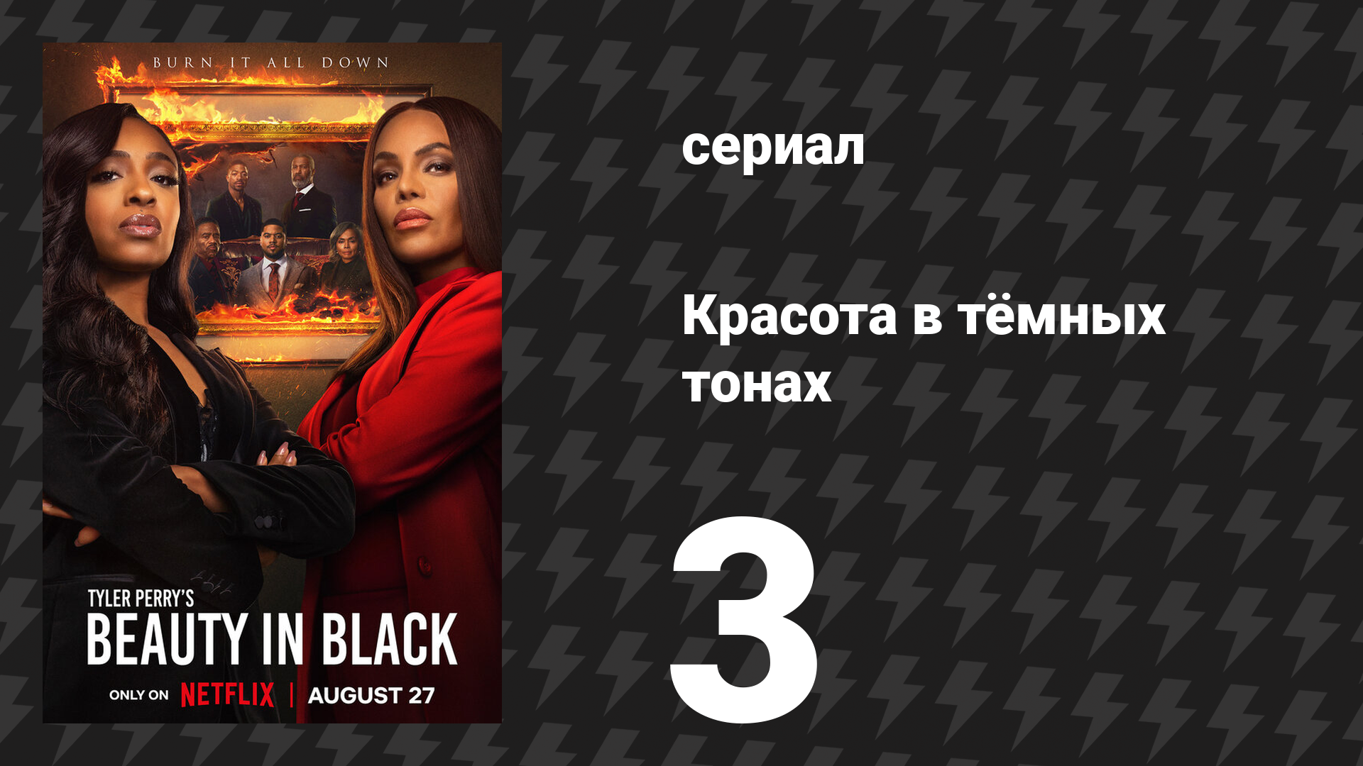 Красота в тёмных тонах 1 сезон 3 серия «Последствия» (сериал, 2024)