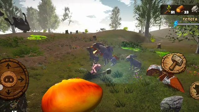Играю в Поросячий хоррор