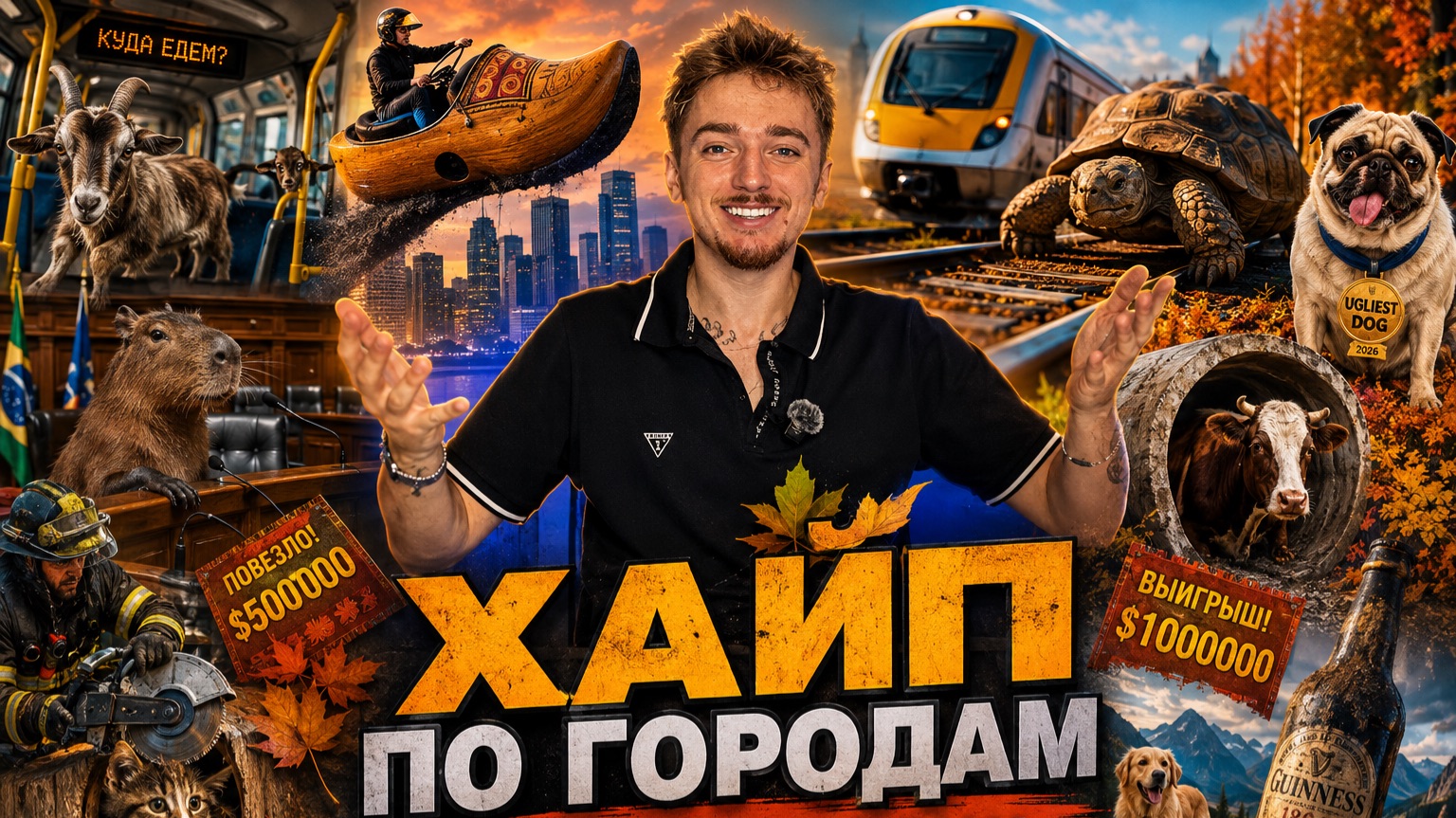 ХАЙП ПО ГОРОДАМ / Начало осени