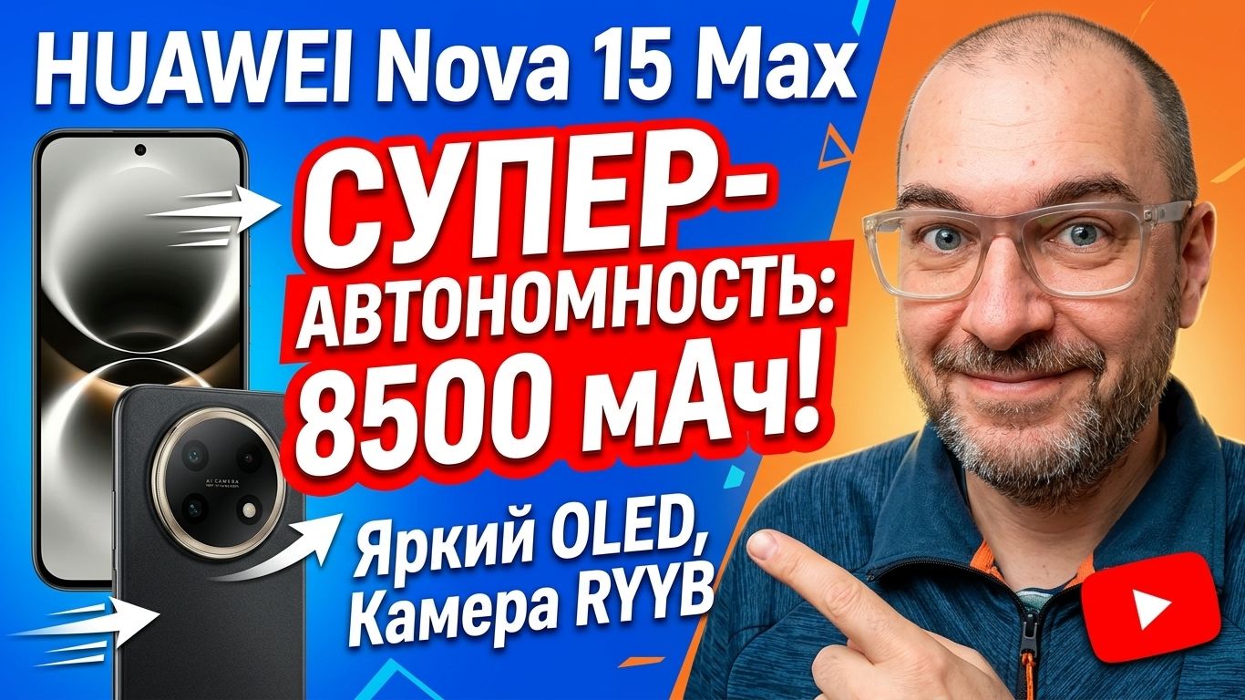 НЕОЖИДАННО ПРИЯТНЫЙ СМАРТФОН - ОБЗОР HUAWEI NOVA 15 MAX