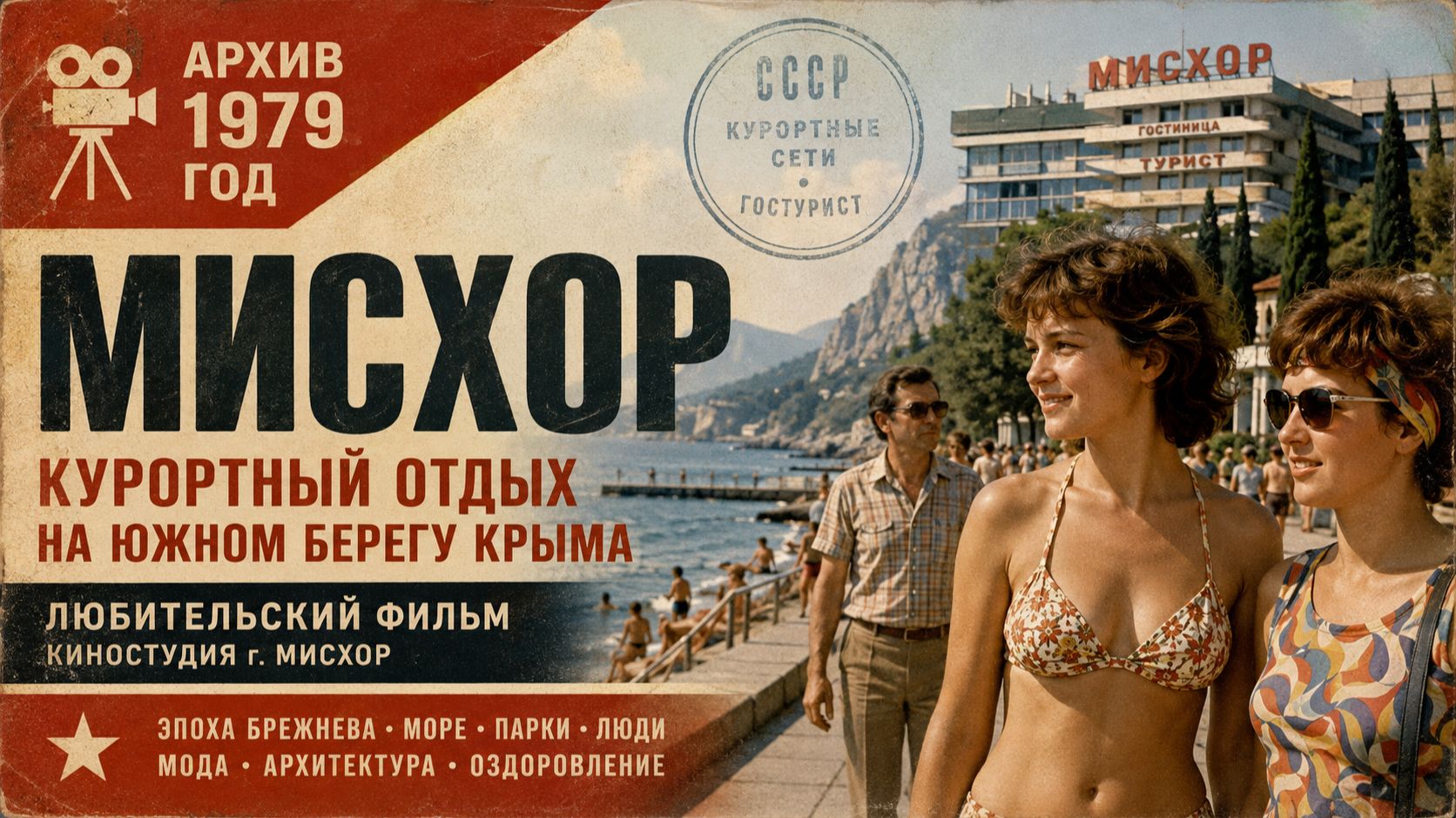 Советский Крым | Мисхор | 1979