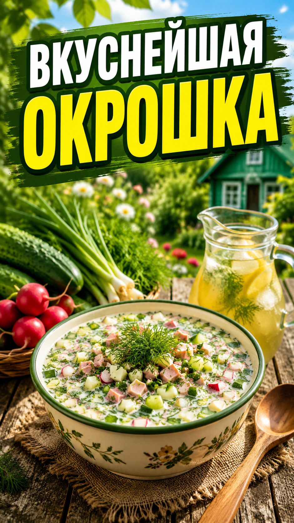 Вкуснейшая окрошка