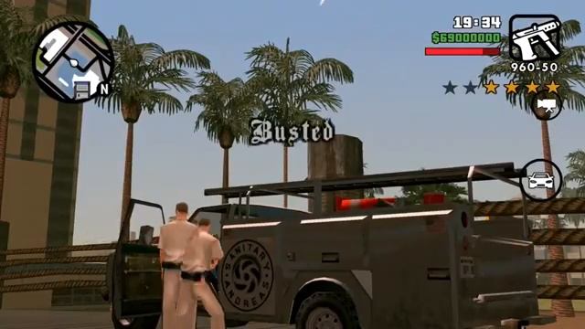 20 Minutes Of Busted In GTA SA (155 Clips)