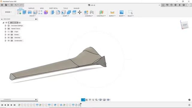 How To Design A UAV In Fusio 360 - HW Blue (720p)