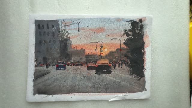Мастер-класс от Ниаз Ханнан 🎨  Исправляю акварельную работу подписчика