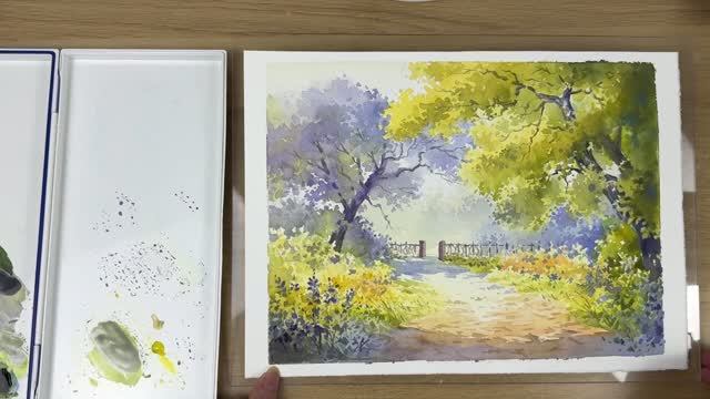 Мастер-классы по акварельной живописи от Art Painting Workshop