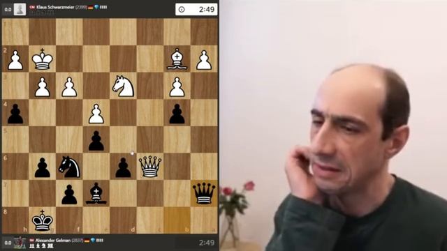 Не выдержал моего напора