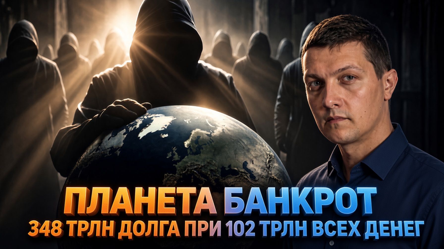 Почему планета банкрот? $348 трлн долга при $102 трлн всех денег