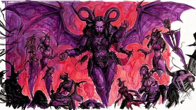 Слаанеш/  Slaanesh/ Epic Industrial Chaos Metal/ Warhammer 40,000