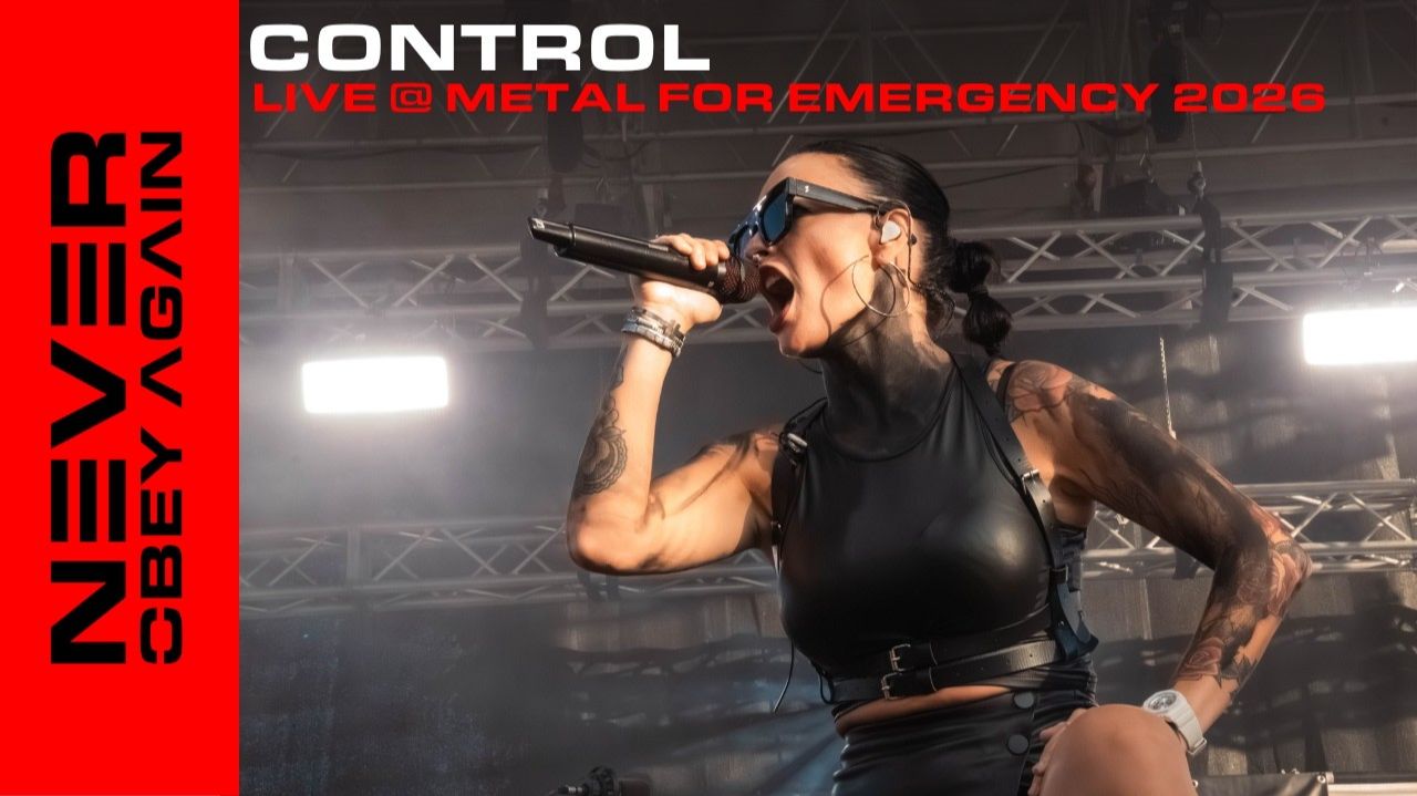 Never Obey Again - Control Live @ Metal For Emergency 2026 [HQ Audio, 4K]