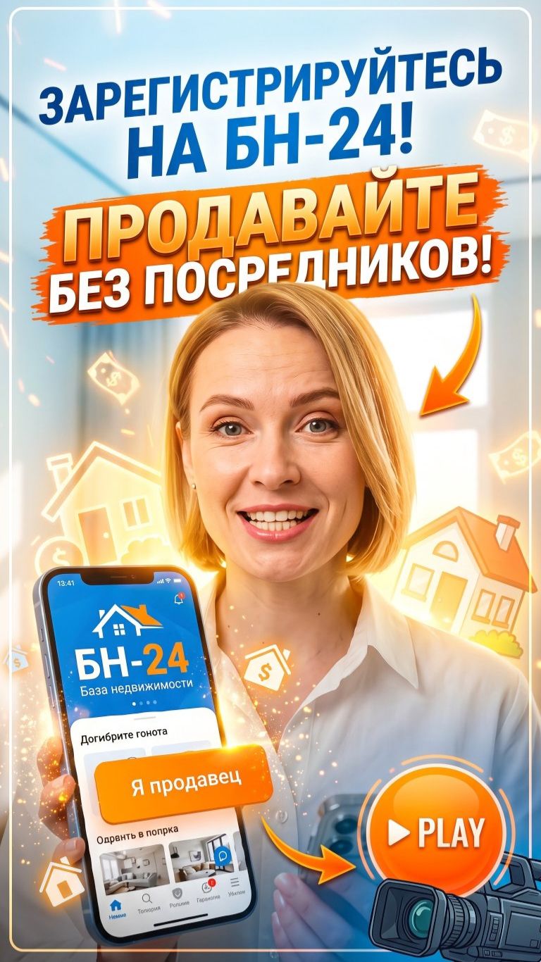 Продала квартиру в быстрые сроки - Зарегистрировалась на БН-24