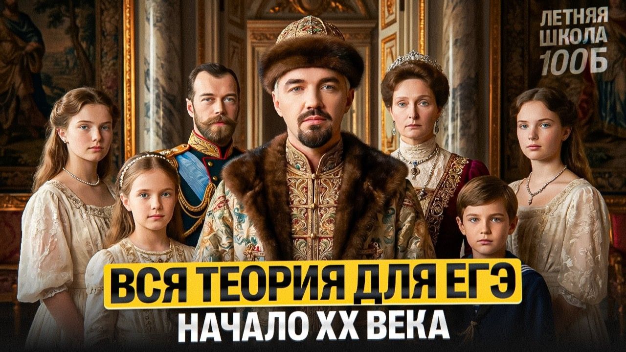 Вся теория для ЕГЭ начало XX века. Летняя школа | Топ-репетитор