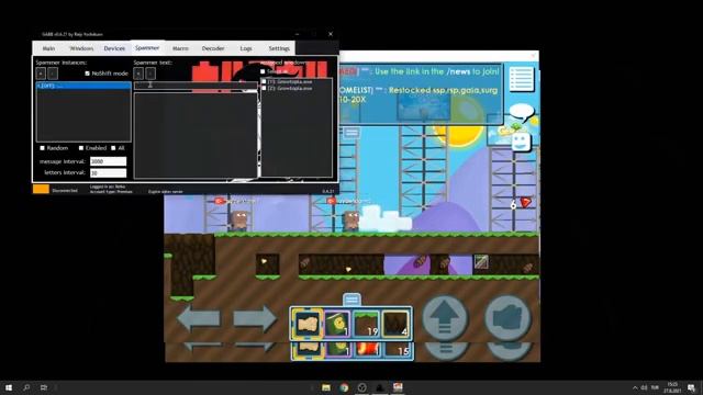 Growtopia V4.13 GABB ｜ AutoFarm ｜ MultiBot ｜ Spambot ｜ No Ban