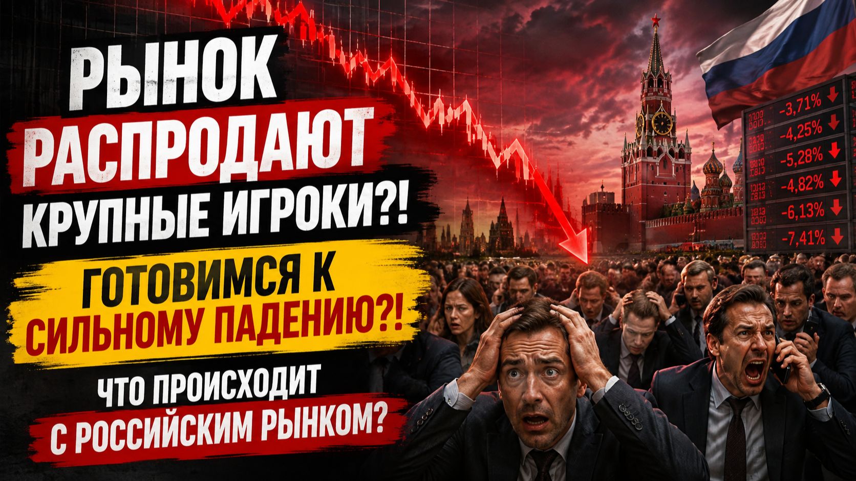 🔴 ВИДНО ЖЕ!? Рост - ловушка?! Что происходит с Российским рынком акций?