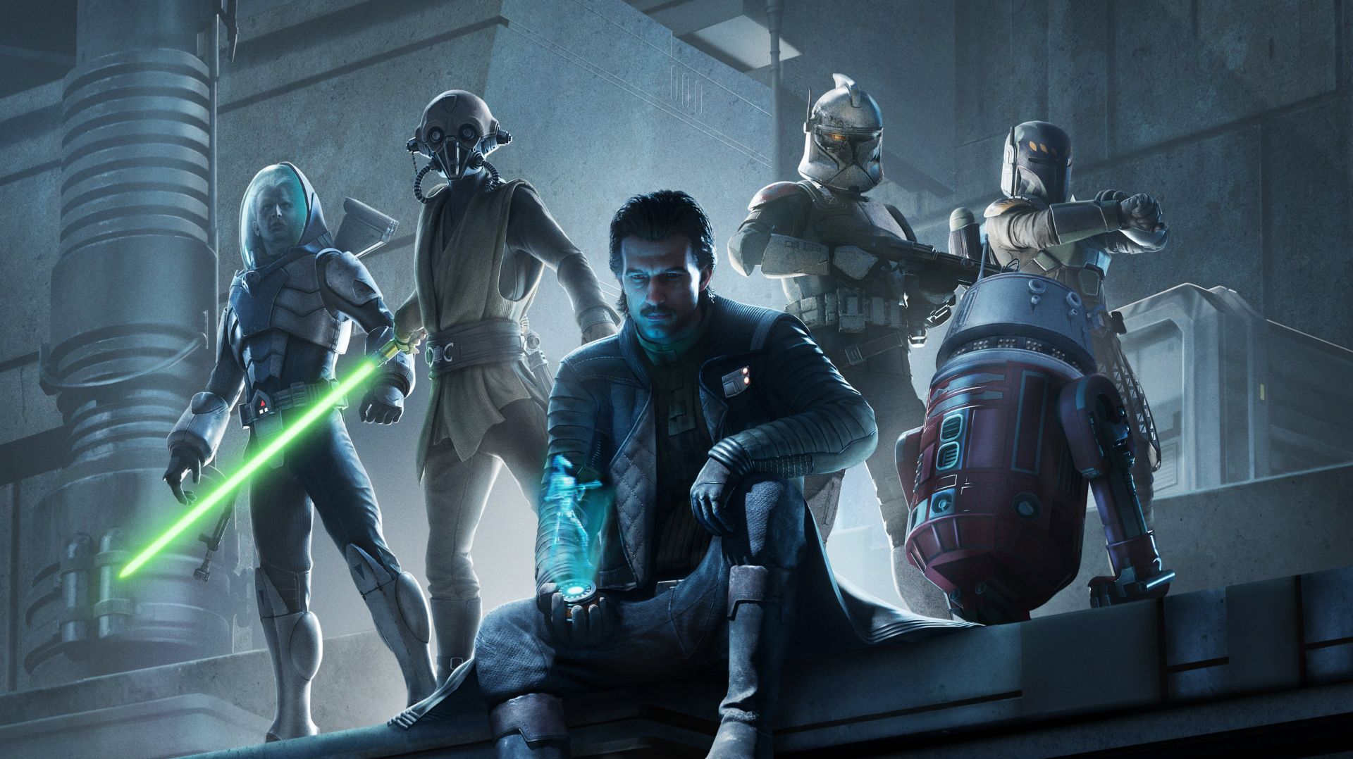 Тактика, клоны и наёмники 🔴 Стрим STAR WARS Zero Company