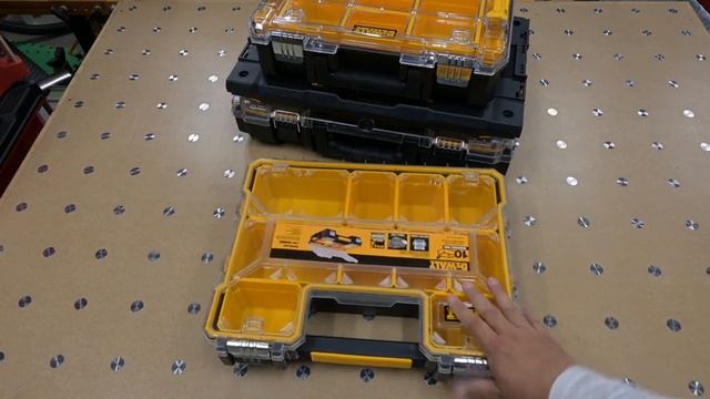 Connect Tough System, Tstak, Pro Containers, And Tough Cases! Dewalt DWST08017