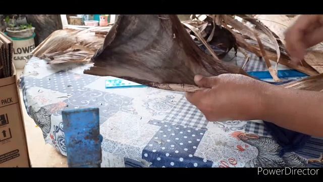 Como Fazer Jogo Americano Com A Fibra De Bananeira Já  Seca