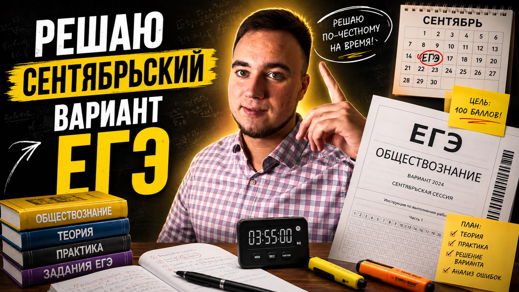 Решаю сентябрьский вариант ЕГЭ