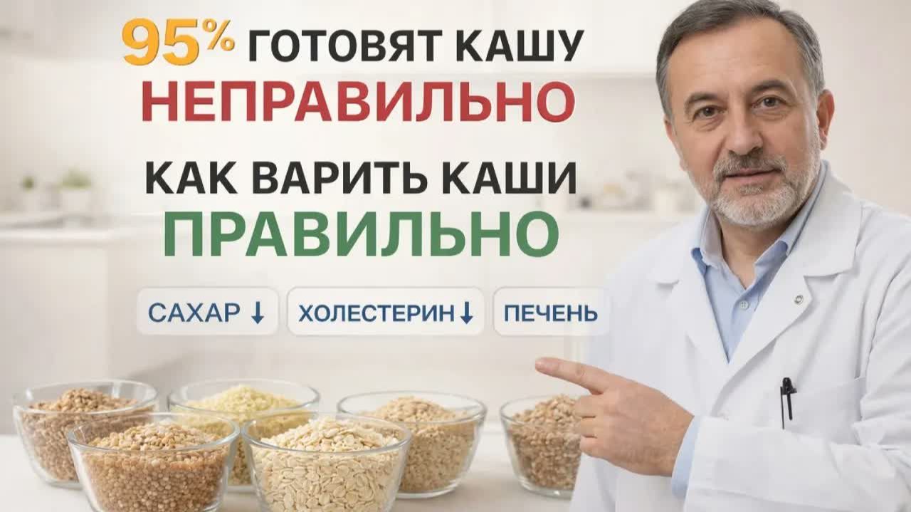 Каша — 90 людей готовят её неправильно и вредят себе 😱