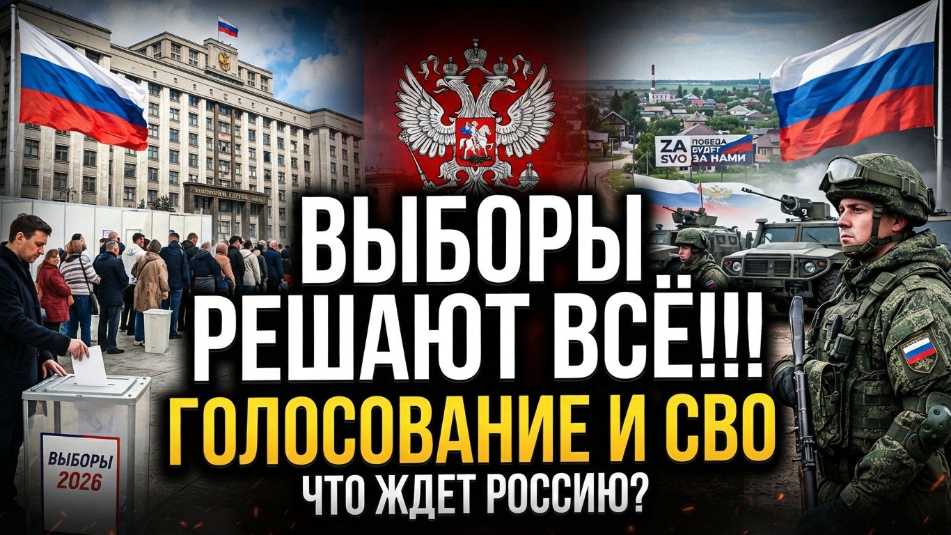 Как выборы в России 2026 изменят ход СВО? Подробный разбор