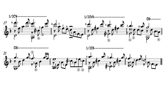 Romantico For Guitar- Score And TAB By Dionisis Sabaziotis
