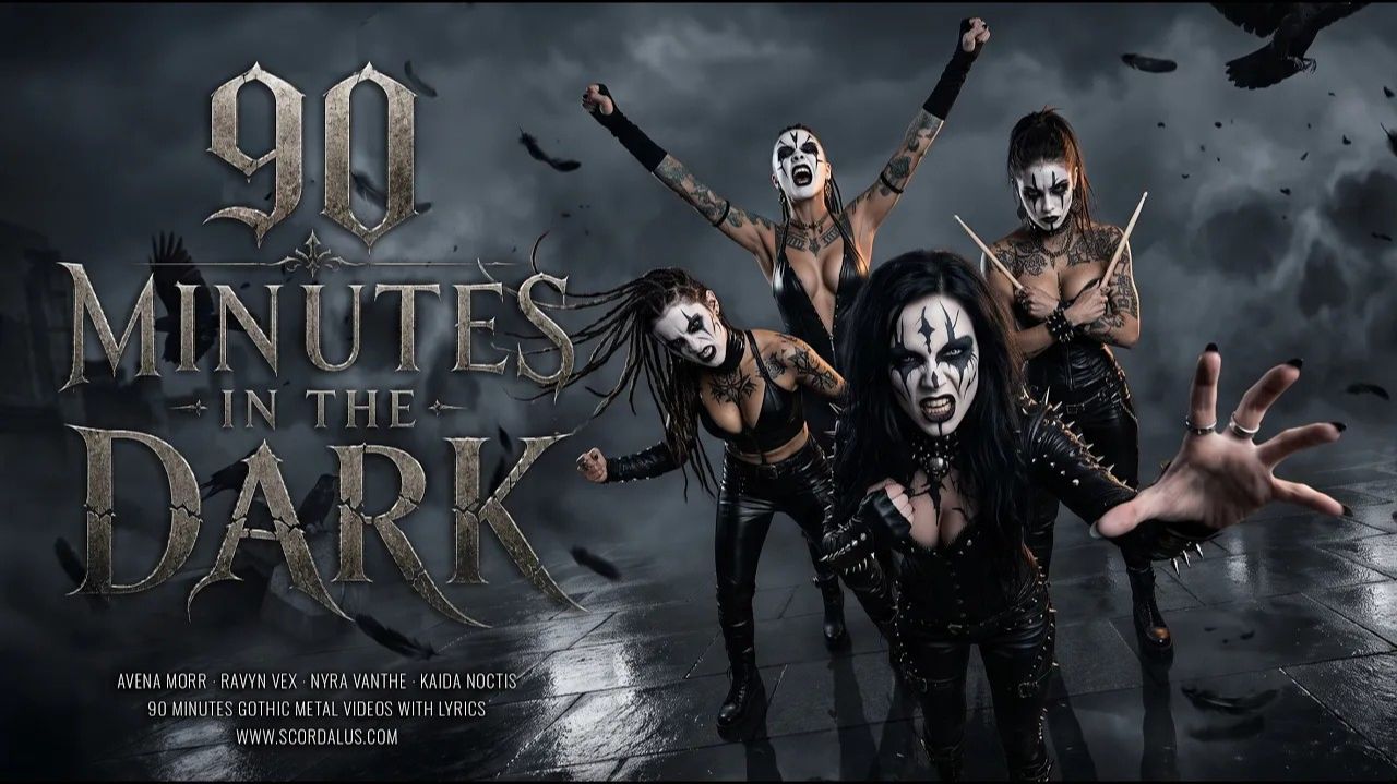 Scordalus – 90 Minutes Of Gothic Metal With Lyrics [4K]