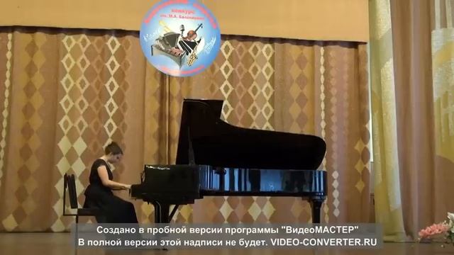Людвиг ван Бетховен . Соната №17. ре минор. 1 ч.