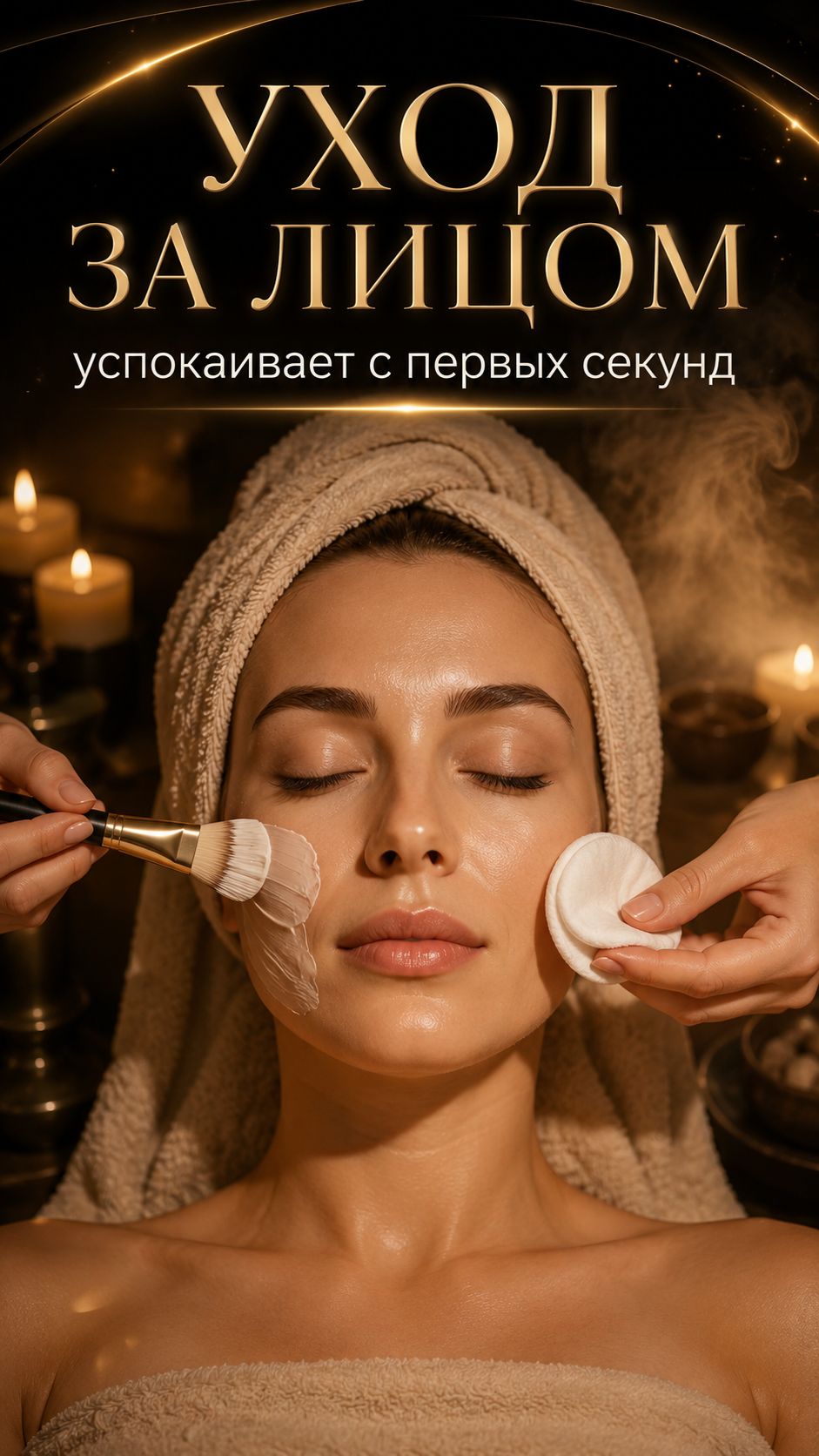 Уход за лицом, который успокаивает с первых секунд