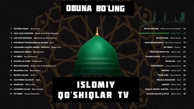 #ISLOMIY //ISLOMIY QO'SHIQLAR 2021 // ИСЛОМИЙ ҚУШИКЛАР 2021// MUSLIM  // ҚУШИКЛАР // QO'SHIQLAR