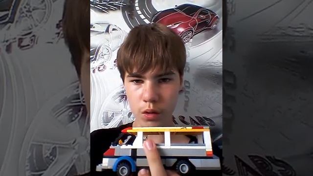 Лего самоделка Mercedes MB 140/Sangyong Istana микроавтобус