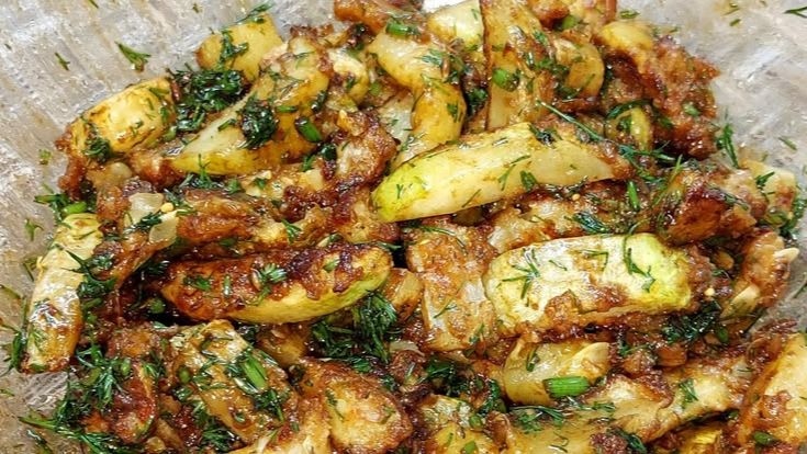 Кабачки как грибы, закуска за 20мин. Необычный вкус удивит вас!