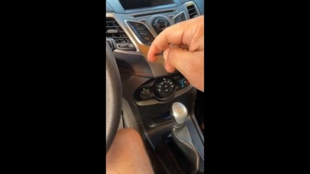 Como Sacar La Impronta O Serial Del Panorámico De Un Ford Fiesta