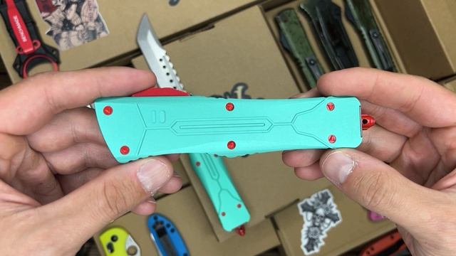 Нож реплика Microtech Troodon Bounty Hunter H/E Hellhound - обзор!