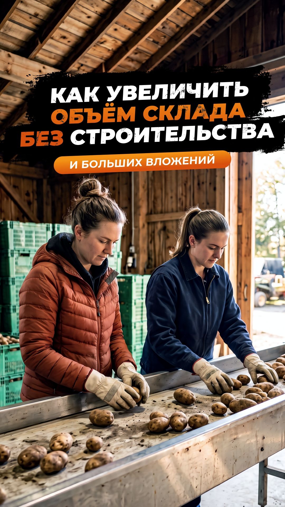 Возделывание овощей и картофеля